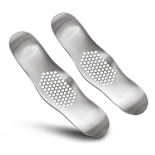 1947Kitchen Stainless Steel Garlic Crusher Press And Peeler With Cleaning Brush 3-Piece Set, 2PK TI-FARGP-2PK - main